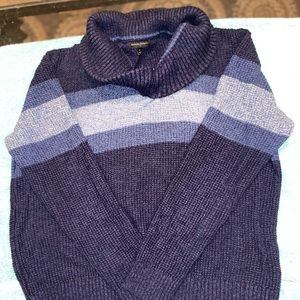 Blue striped Banana Republic sweater (XL)